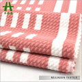 Mulinsen Textile Polyester Print Knit Double Sided Rice Jacquard Bullet Fabric for Garment